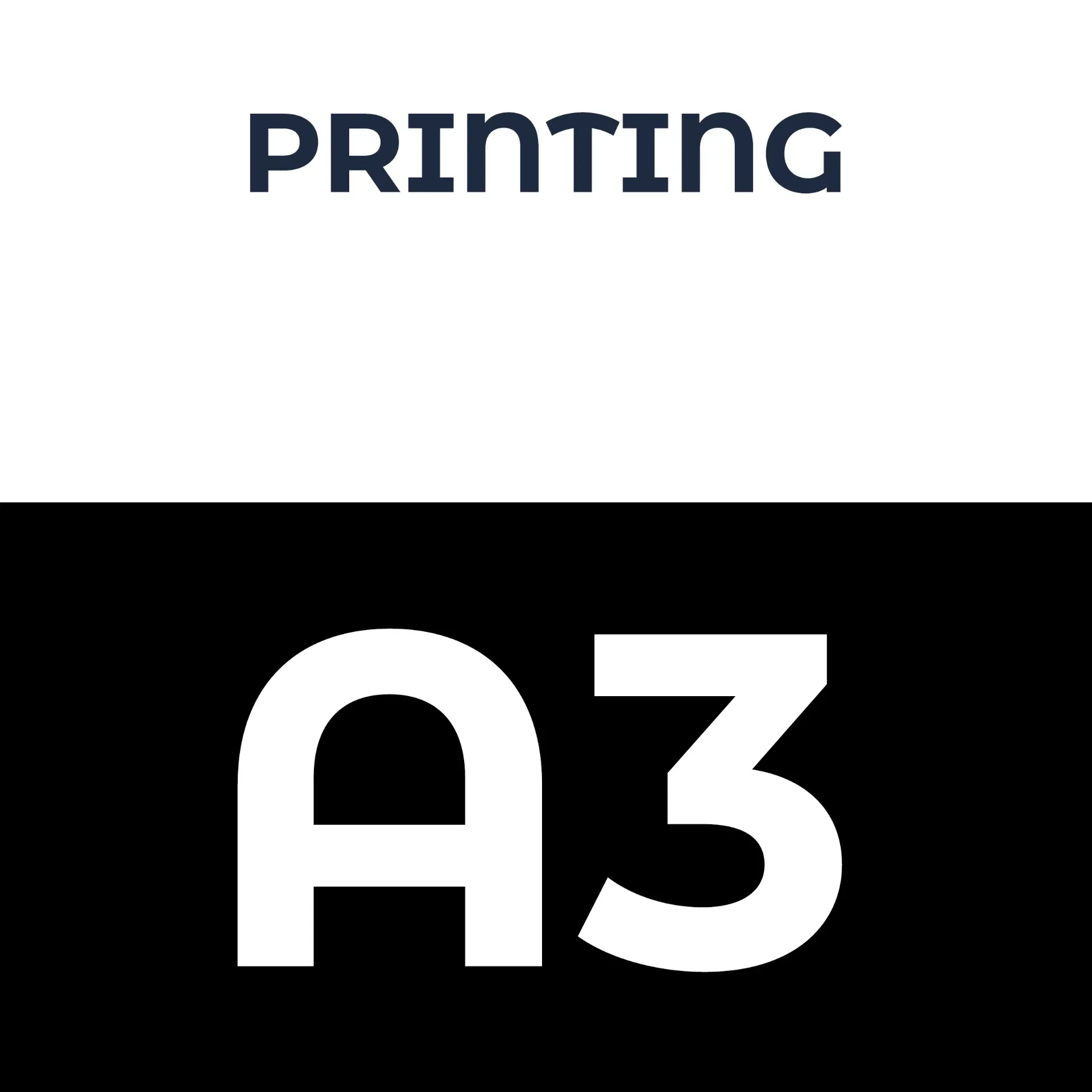 A3 Printing (Black & White)